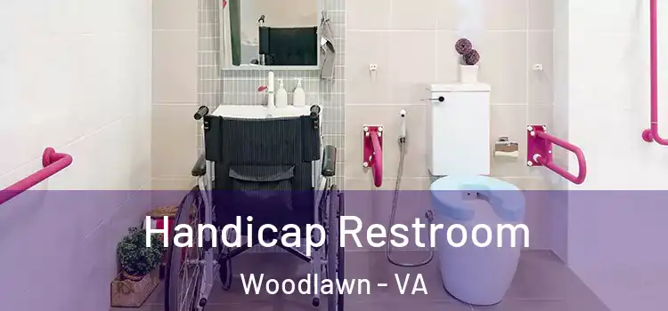  Handicap Restroom Woodlawn - VA