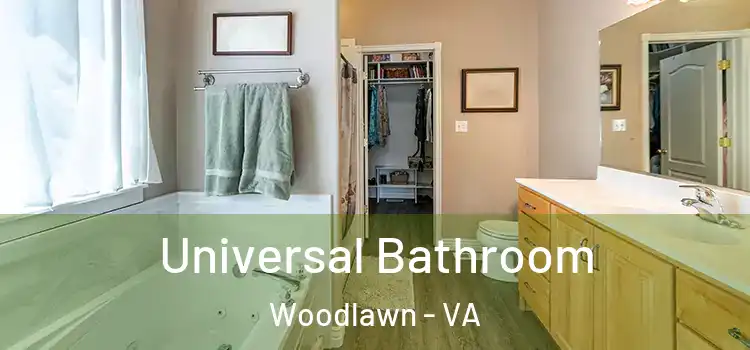  Universal Bathroom Woodlawn - VA